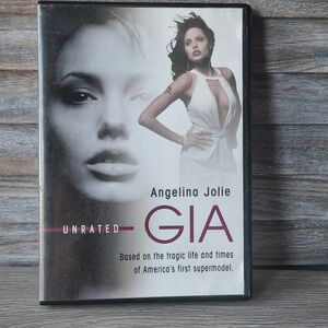 5/$20 Gia DVD Angelina Jolie Based On Tragic Life America's First Supermodel